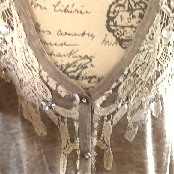 MISS ME Dip Dyed Embroidered Cardigan Size S - Picture 13 of 13